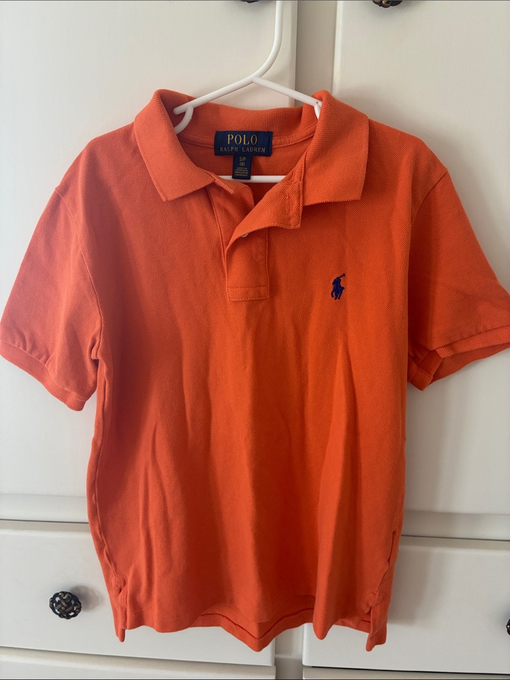 Polo by Ralph Lauren Orange Knit Polo
